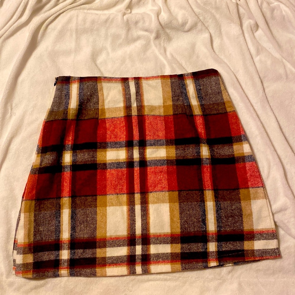 Multicolored skirt from SHEIN.